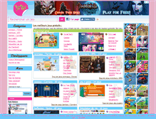 Tablet Screenshot of mesjeuxvirtuels.com
